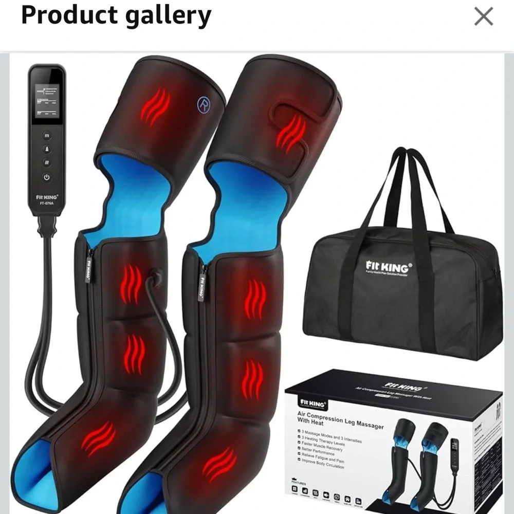 Fit King Leg Massager with Heat